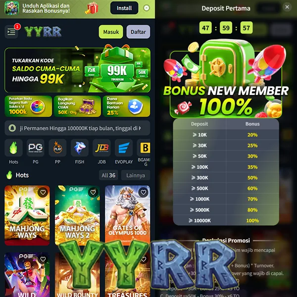 YYRR Slot Anti Rungkad Indonesia